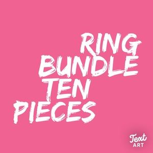 Ring 💍 Bundle 10 pcs Random